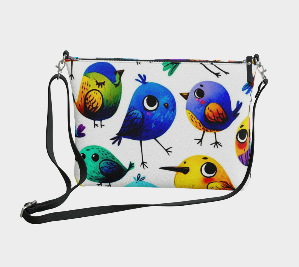 Birds of a Feather Vegan Crossbody Bag