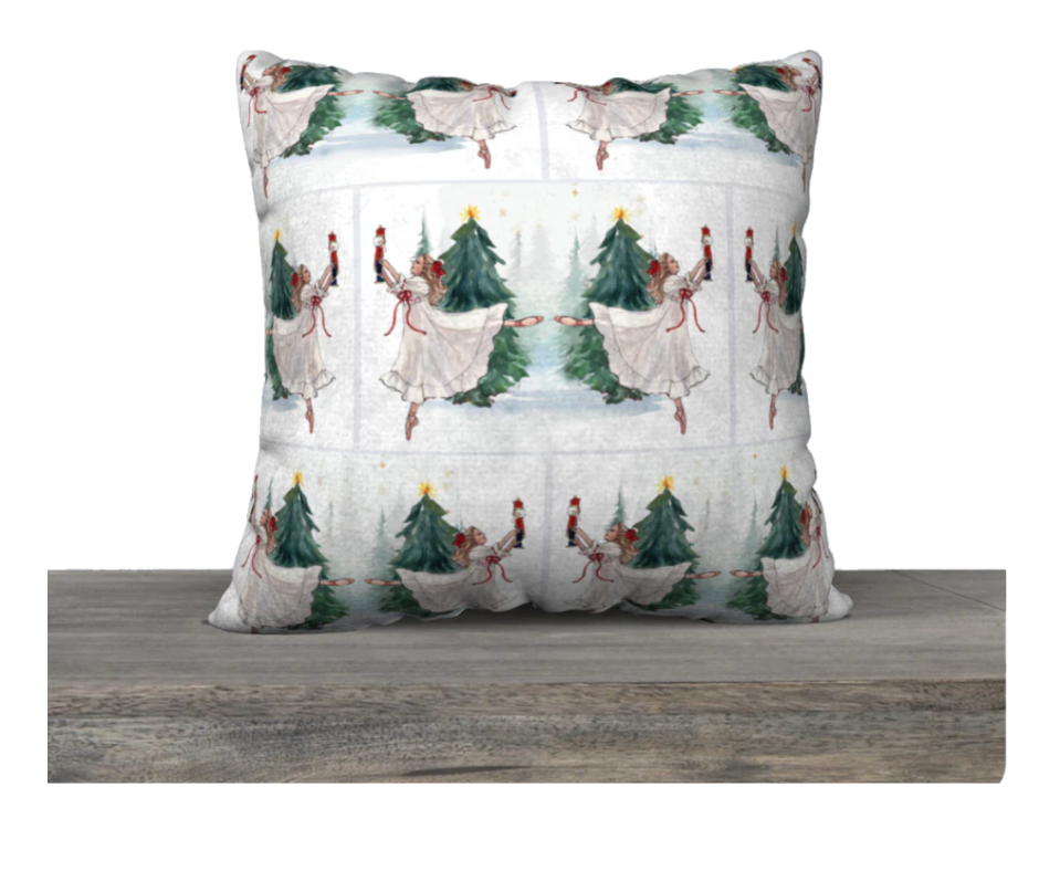 Nutcracker Dora 22" x 22" Pillow Case