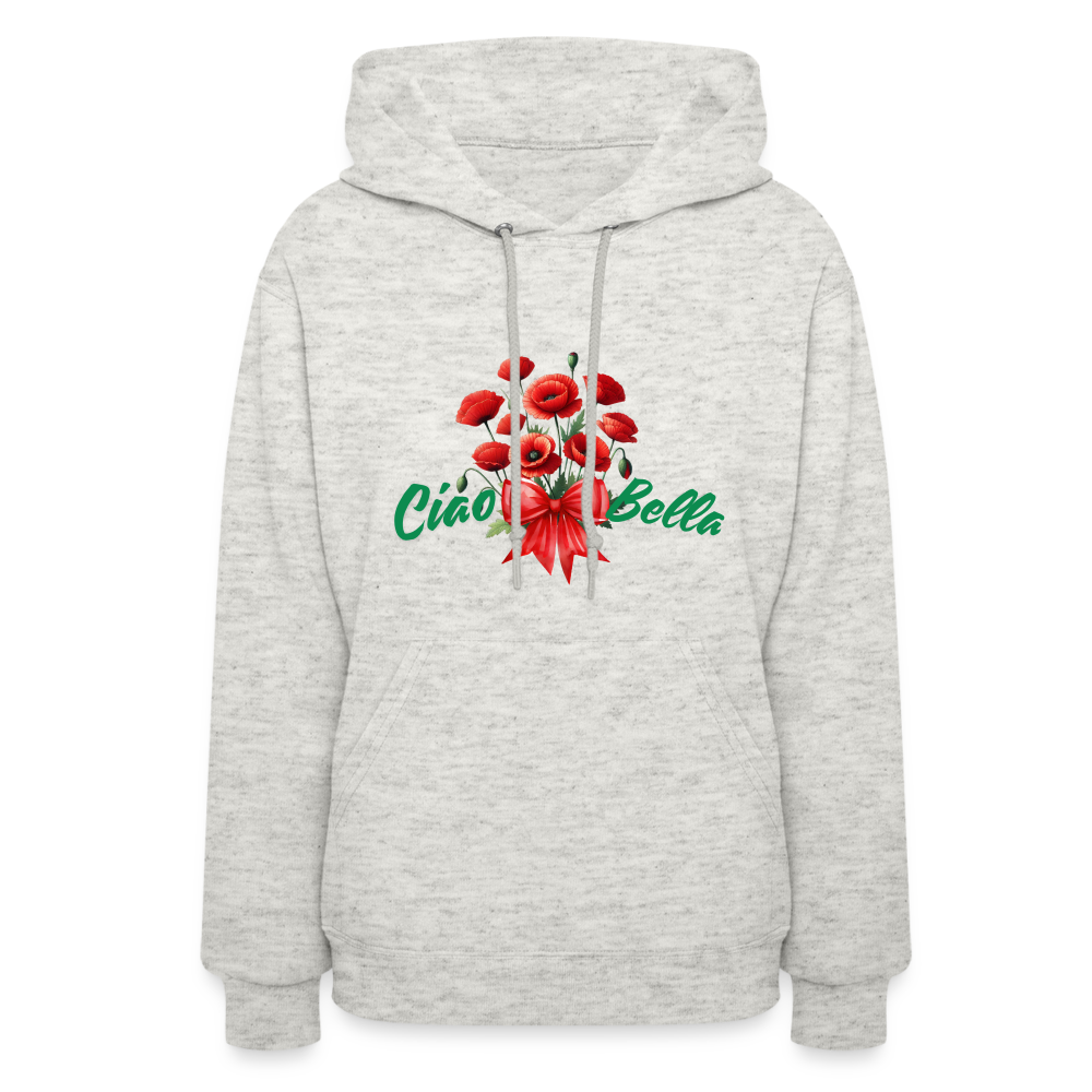 Women's Hoodie - heather oatmeal