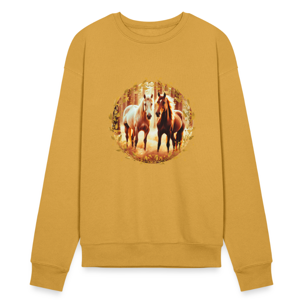 Bella + Canvas Unisex Sweatshirt - heather mustard