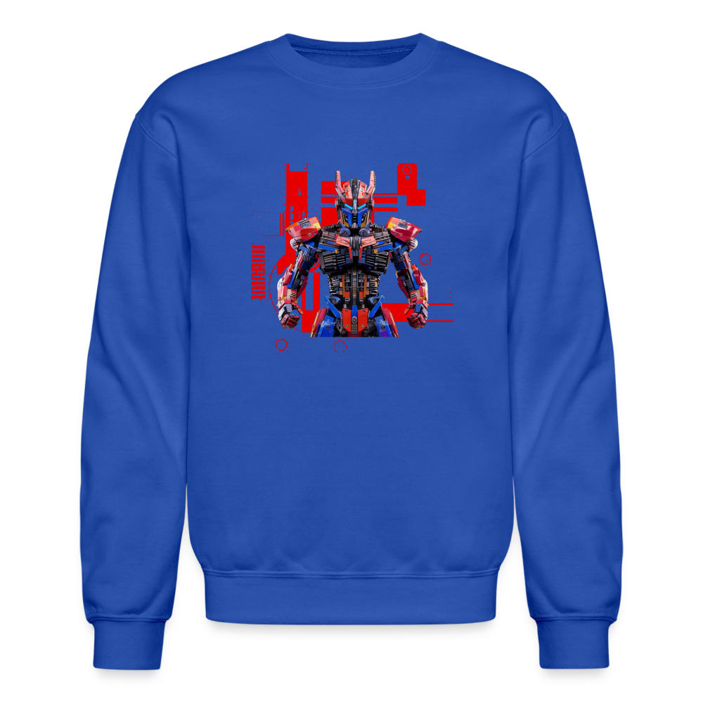 Blue Transformer Man - royal blue