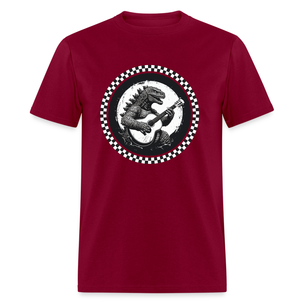 TRex Singing Unisex Classic T-Shirt - burgundy