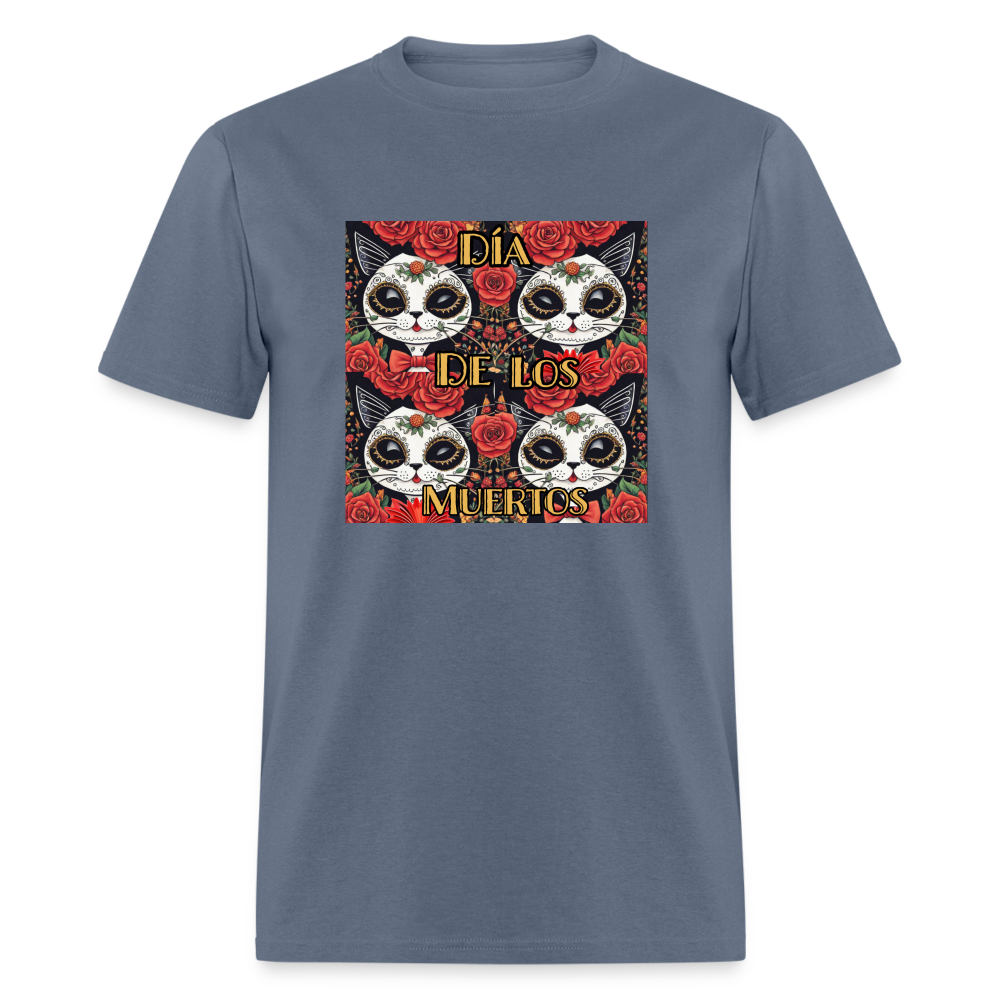 Dia de los Muertos Unisex Classic Tee Shirt - denim