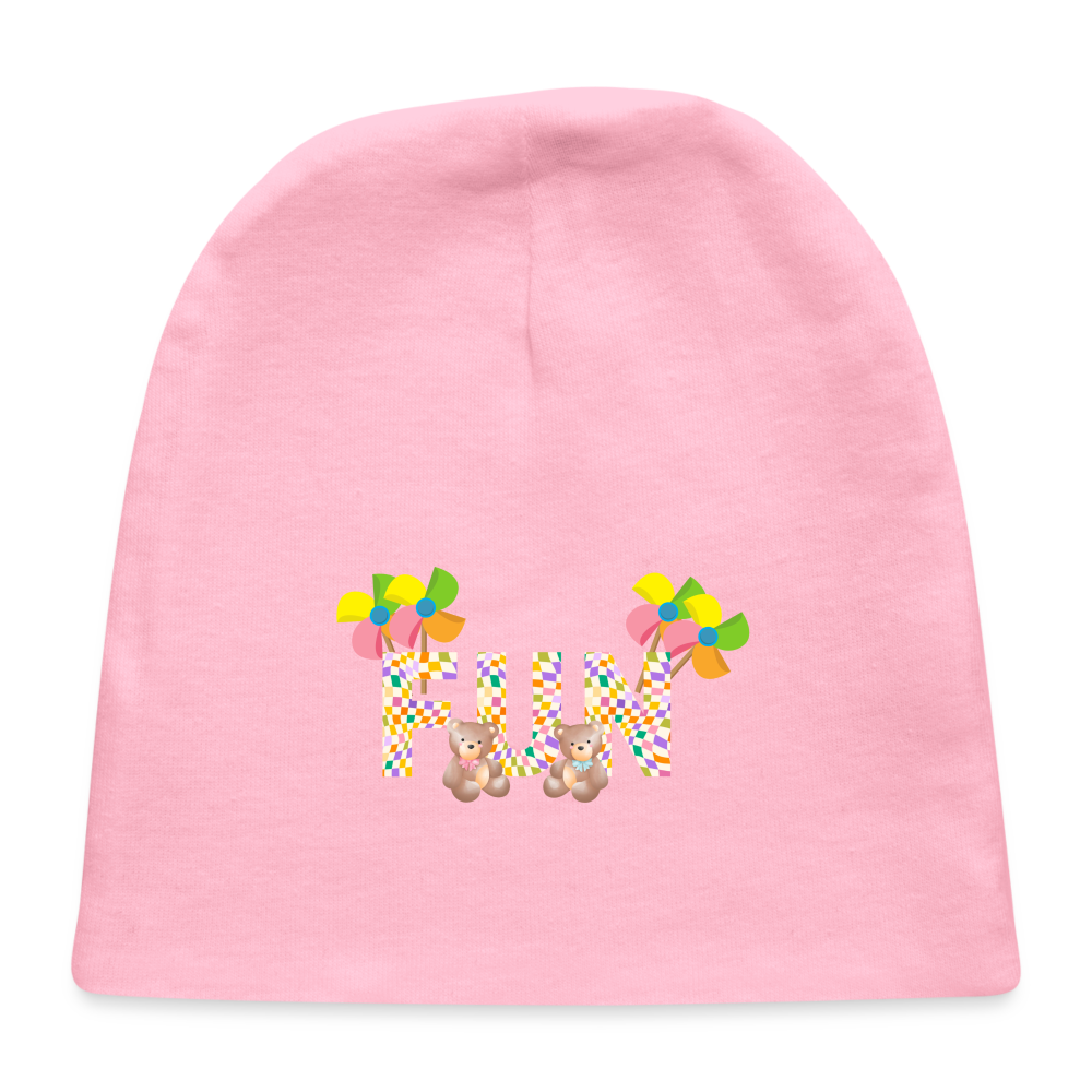 Fun Baby Cap - light pink