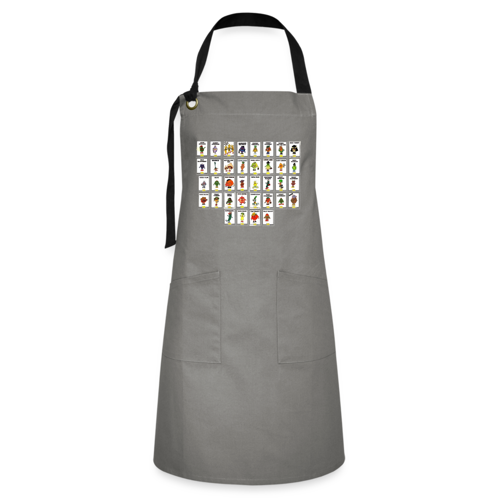 Artisan Apron - gray/black