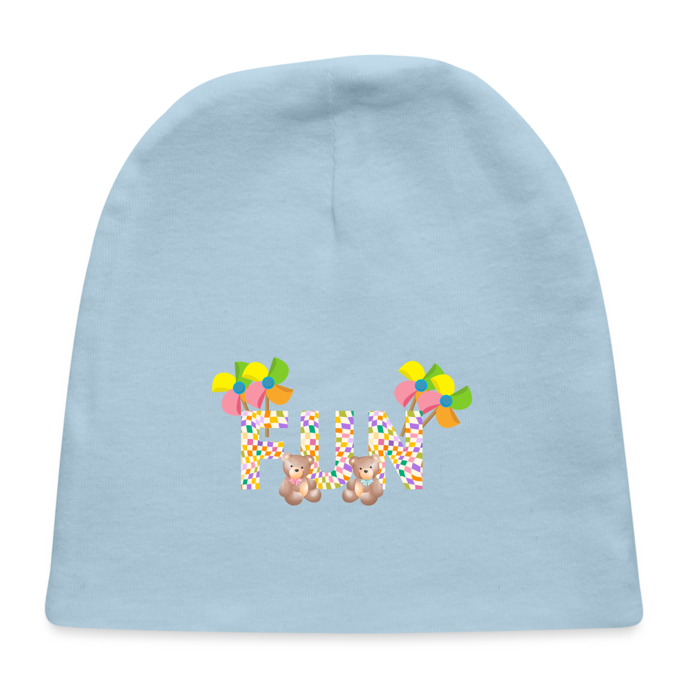 Fun Baby Cap - light blue