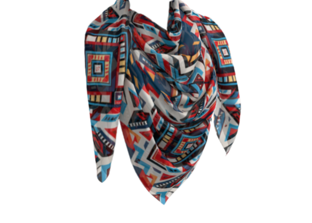 Navajo Inspired Square Scarf