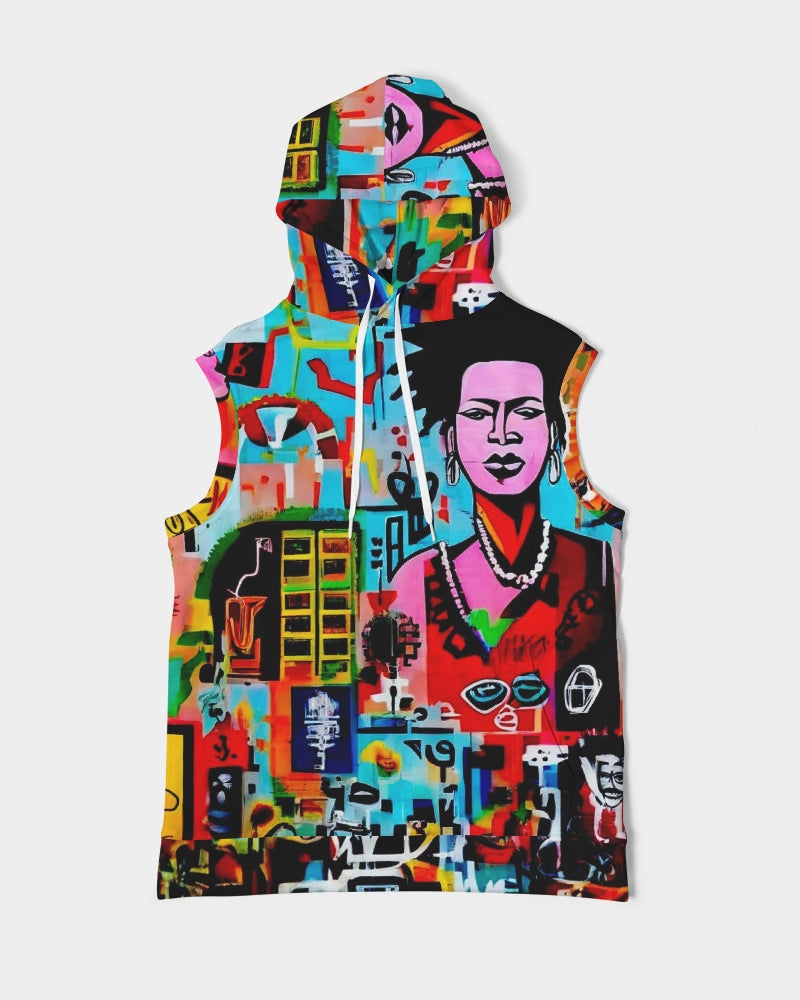 Graffiti Heavyweight Sleeveless Hoodie