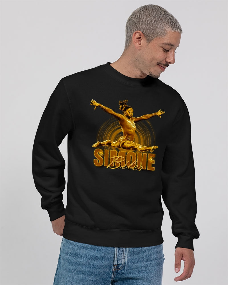 Simone in Gold Unisex Sweatshirt