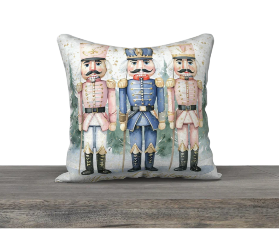 Nutcracker 22" x 22" Pillow Case