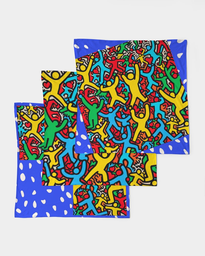 Keith Haring People Bandana Set