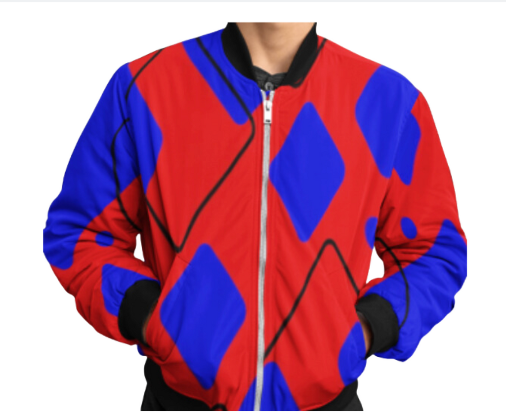 Original Cheer Design Men's Bomber Jacket