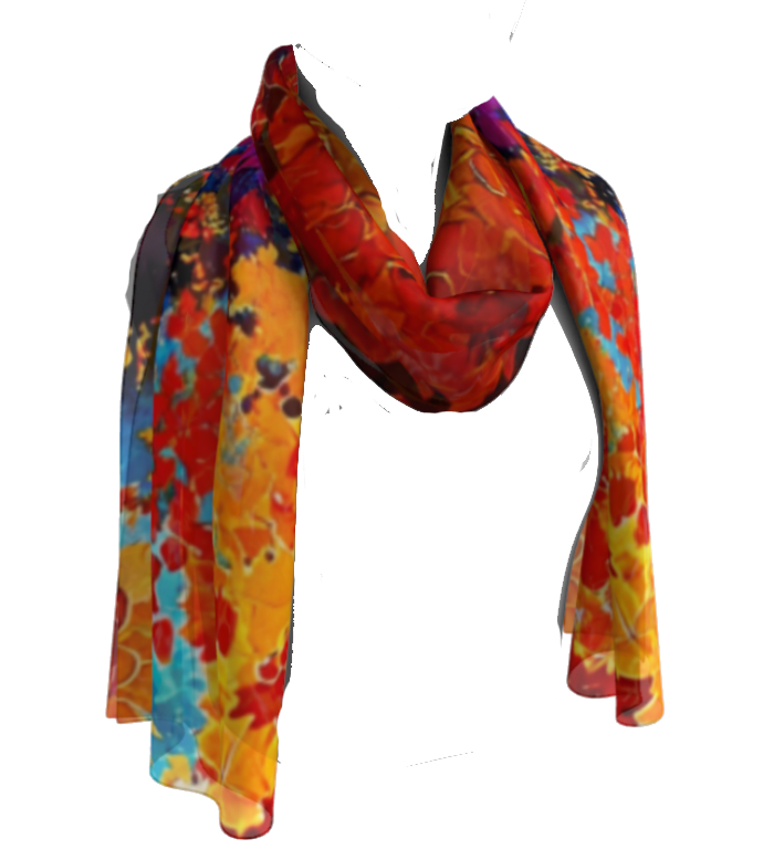 Autumn Delight Long Scarf