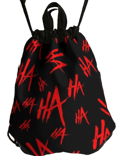 Haha Drawstring Bag