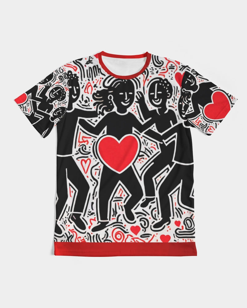 Keith Haring Design Style Men's Tee Shirt