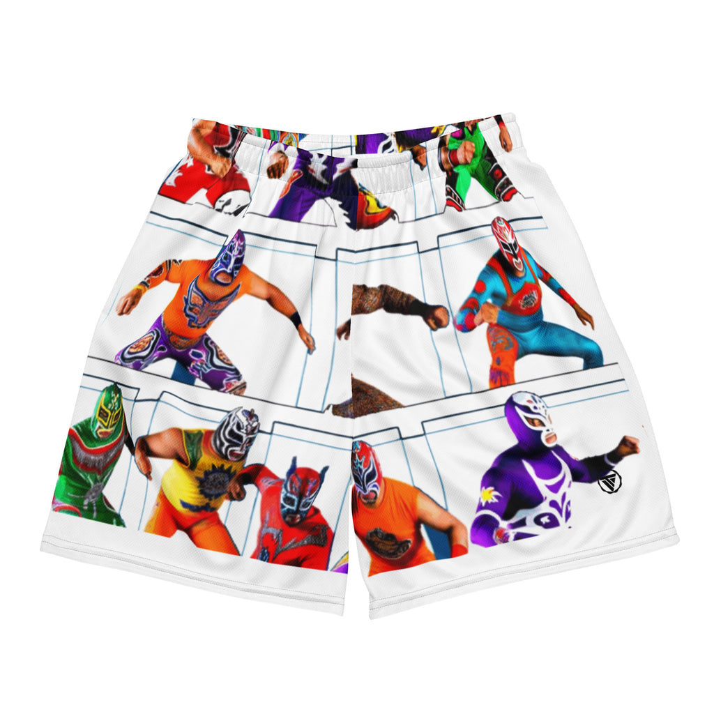 Lucha Libre Unisex Mesh Shorts