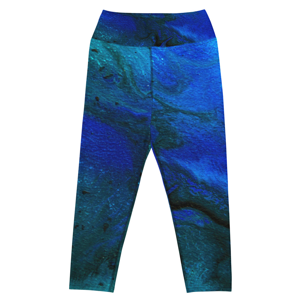 Very Blue Yoga Capri Leggings