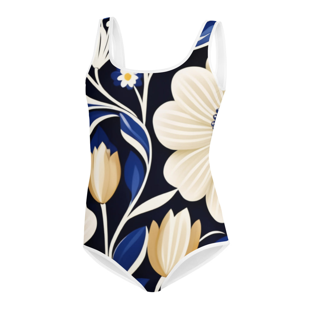 Large Daisy Youth Swimsuit