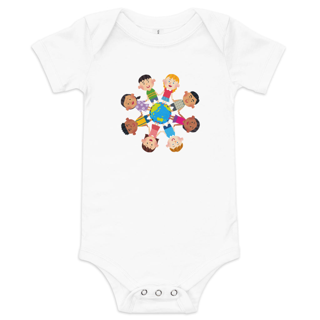 Friends Together Baby Onesie