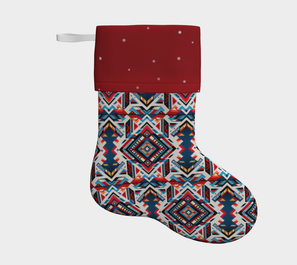 Navajo Style Holiday Stocking