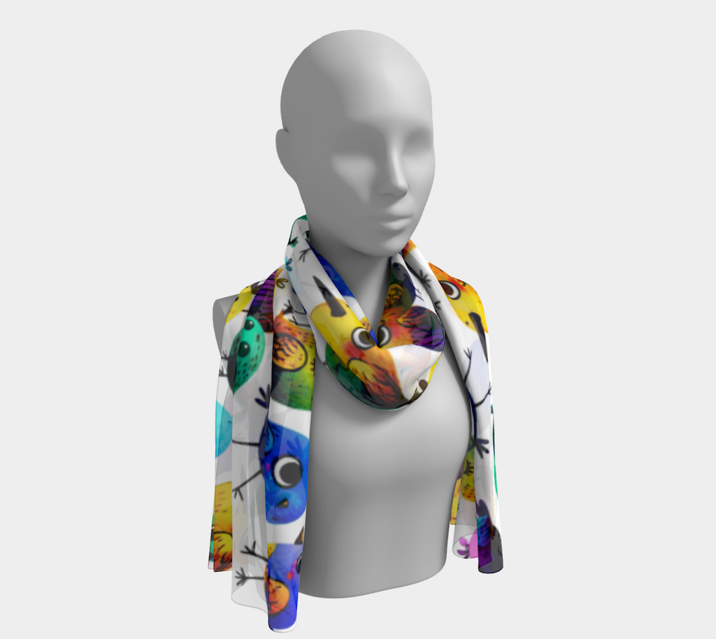 Birdie Long Scarf