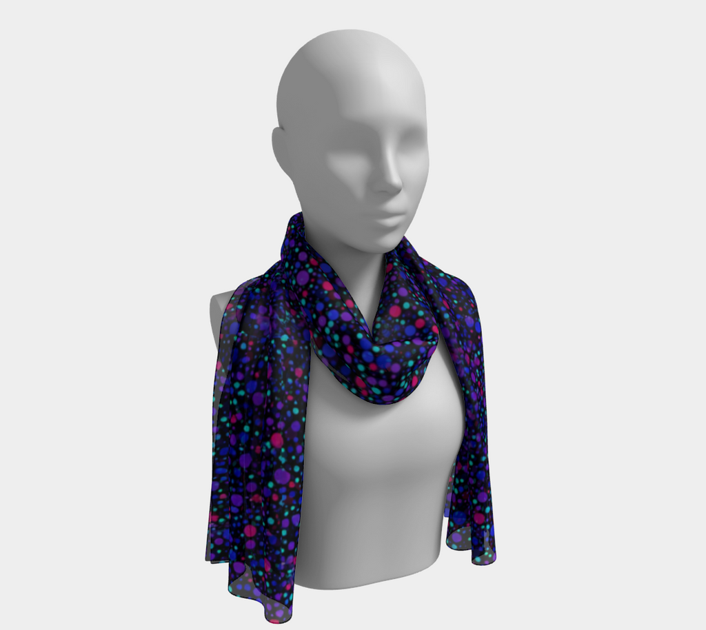 Night Sky Long Scarf