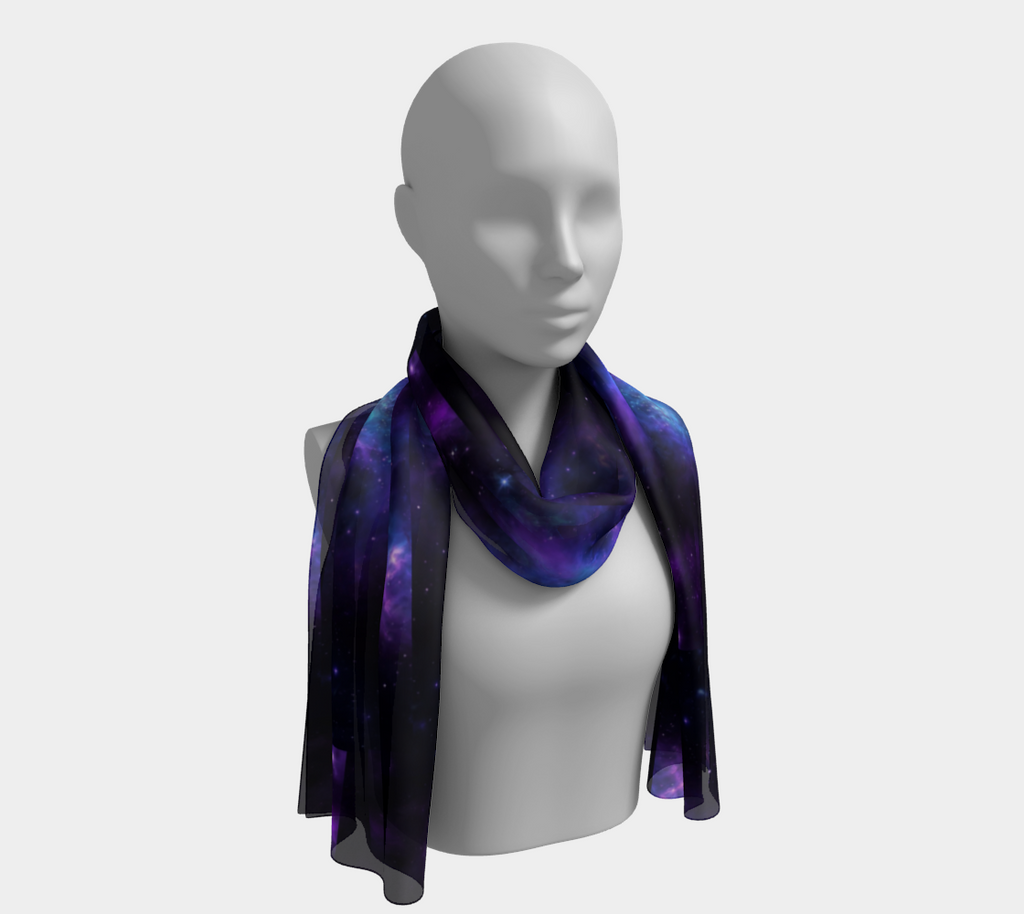 Night Sky Long Scarf