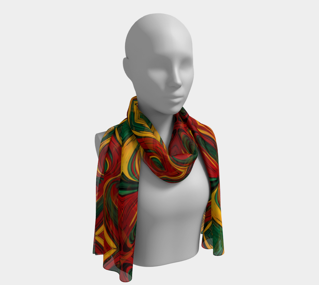 BLM Colors Long Scarf