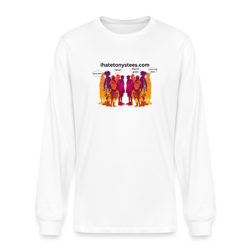 Unisex Organic Long Sleeve T-Shirt - white